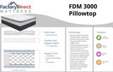 FDM 3000 Pillowtop